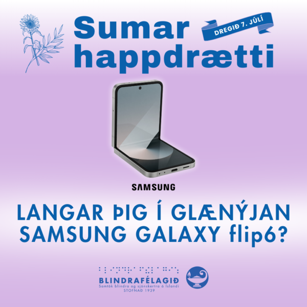 Sumarhappdrætti Blindrafélagsins 2025 - Image 9