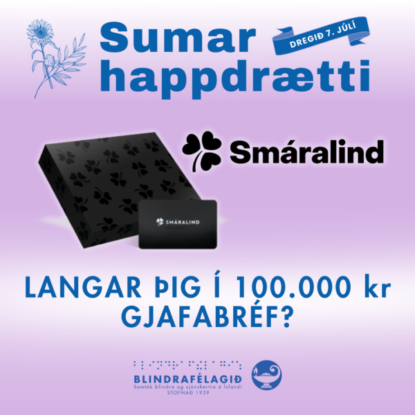 Sumarhappdrætti Blindrafélagsins 2025 - Image 7