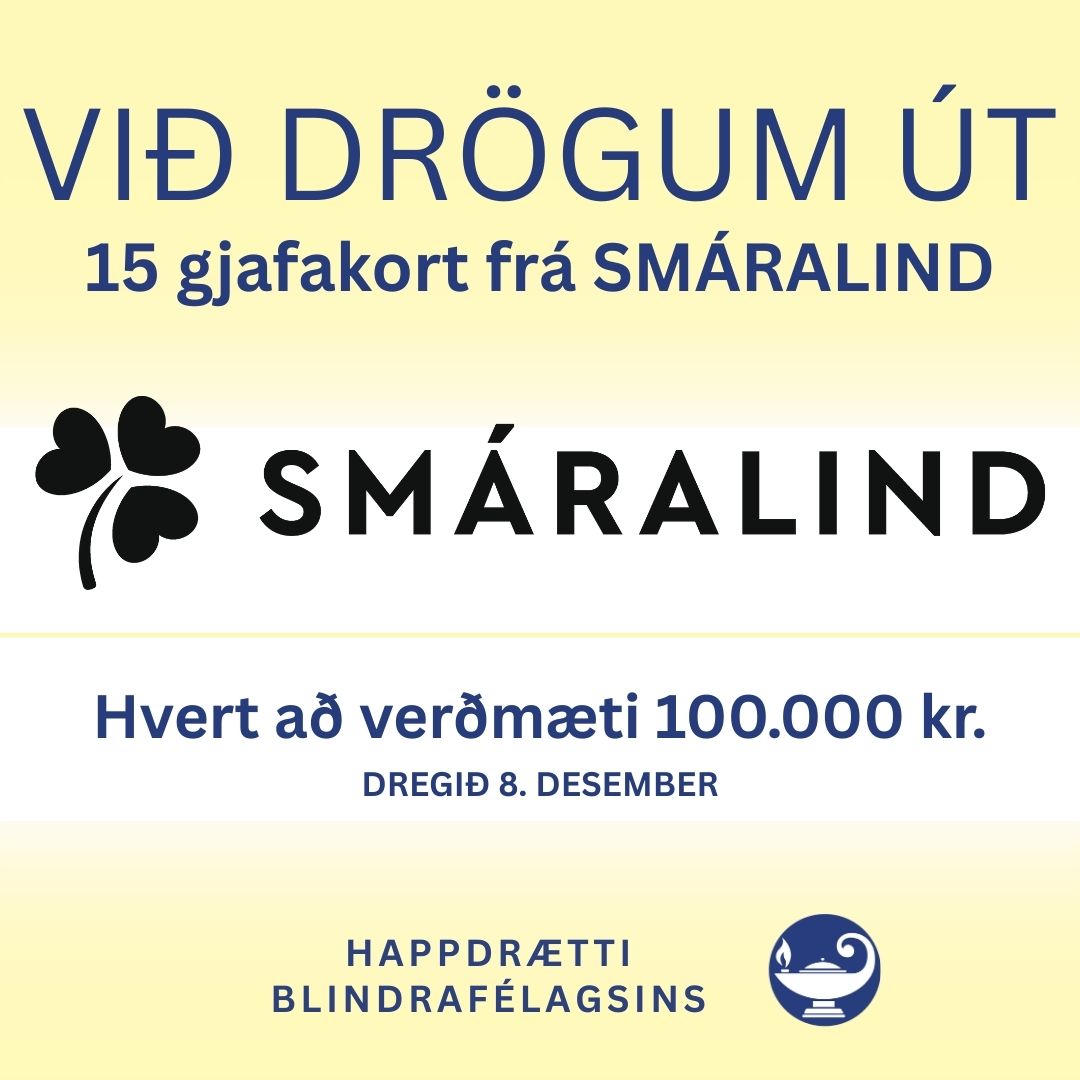 Í vinning eru gjafabréf frá Smáralind